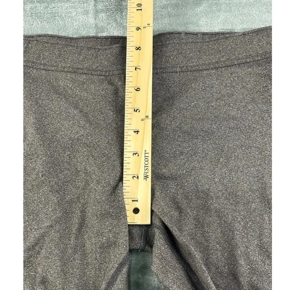 Lululemon Salutation Side Tie Crops Gray Black Women’s 6 Athleisure Yoga - Picture 5 of 9